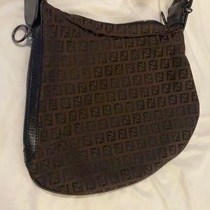 FENDI Canvas Shoulder Bag 👝